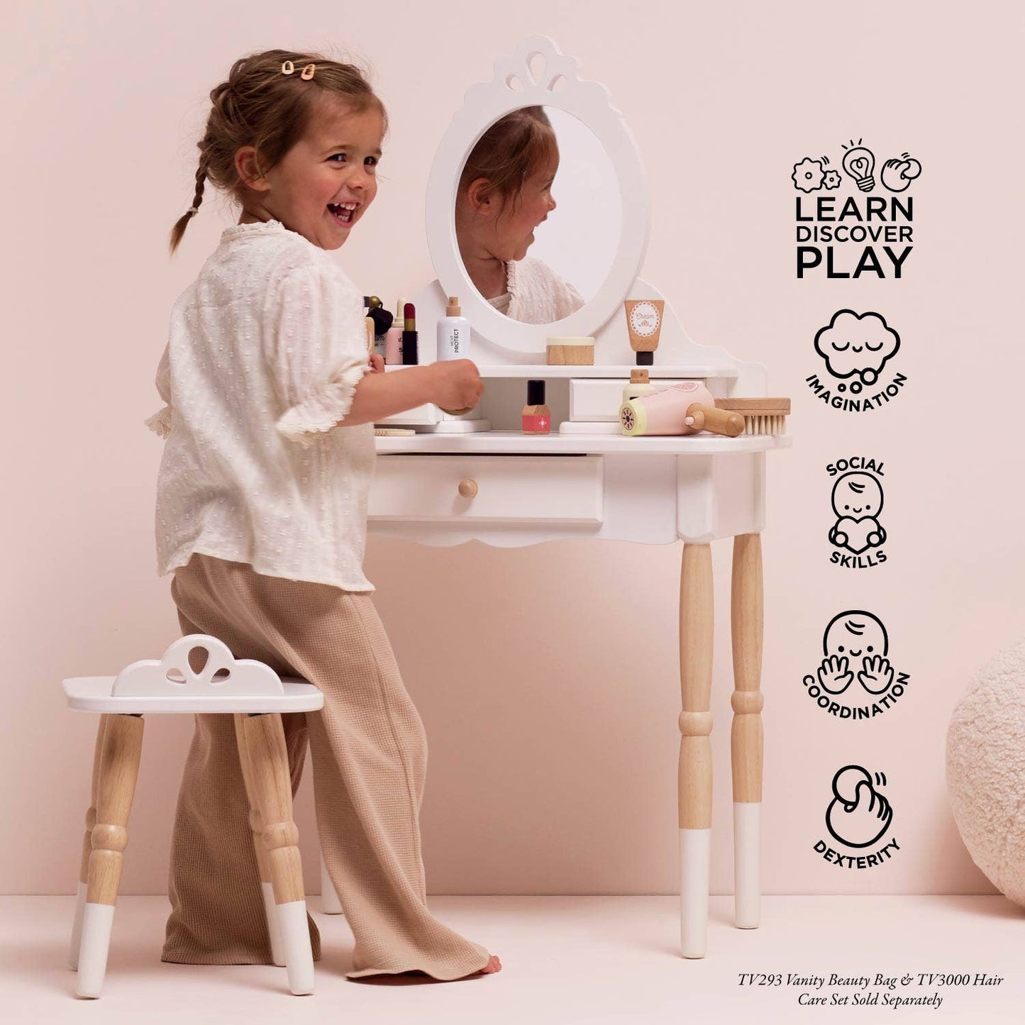 Le Toy Van, Inc. - Dressing-up Vanity Table & Stool