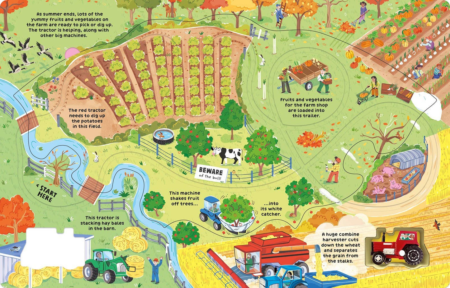 HarperCollins - Wind-up Tractor : Usborne
