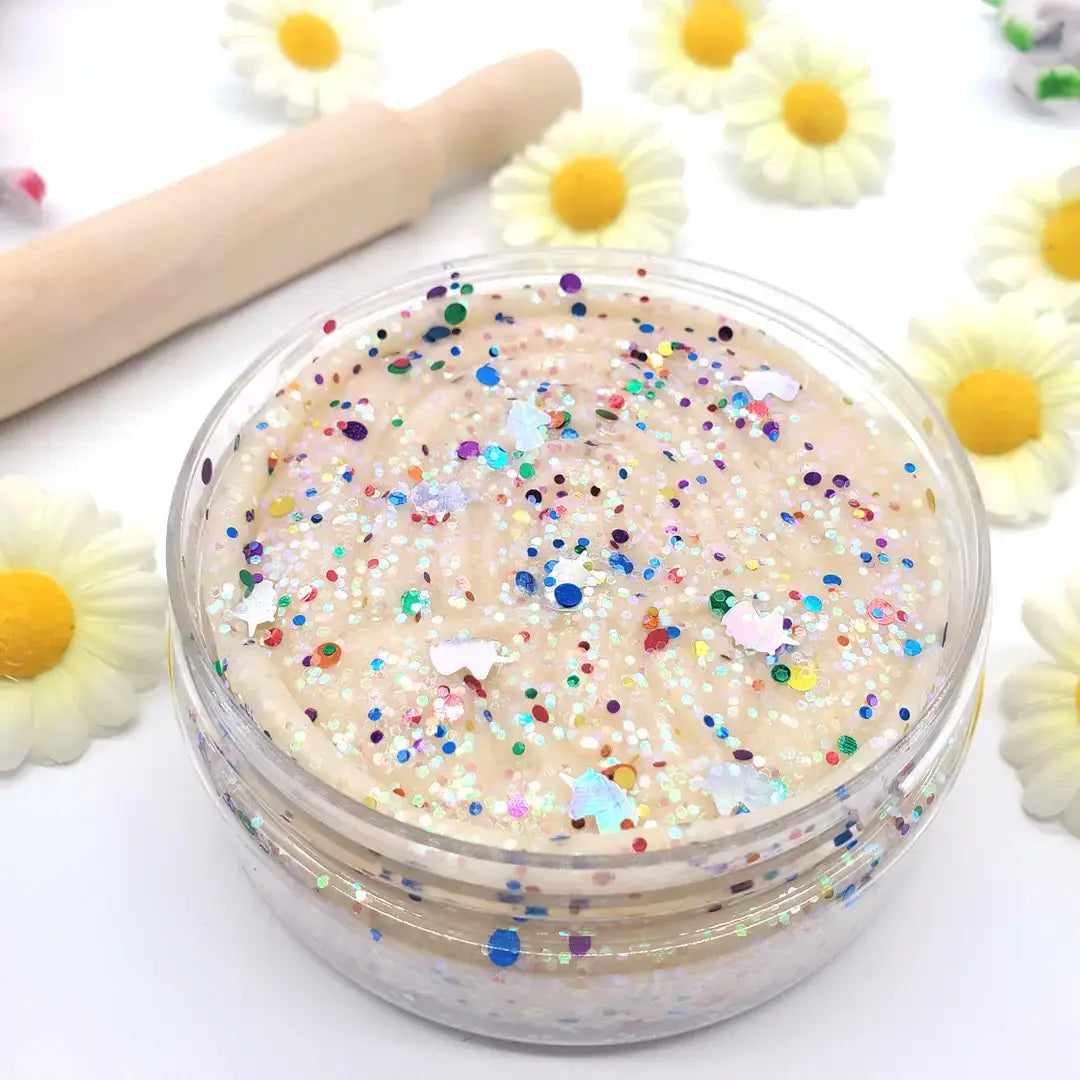 Earth Grown KidDoughs (KidDoughs by EGKD) - Unicorn Glitter KidDough - 4 oz