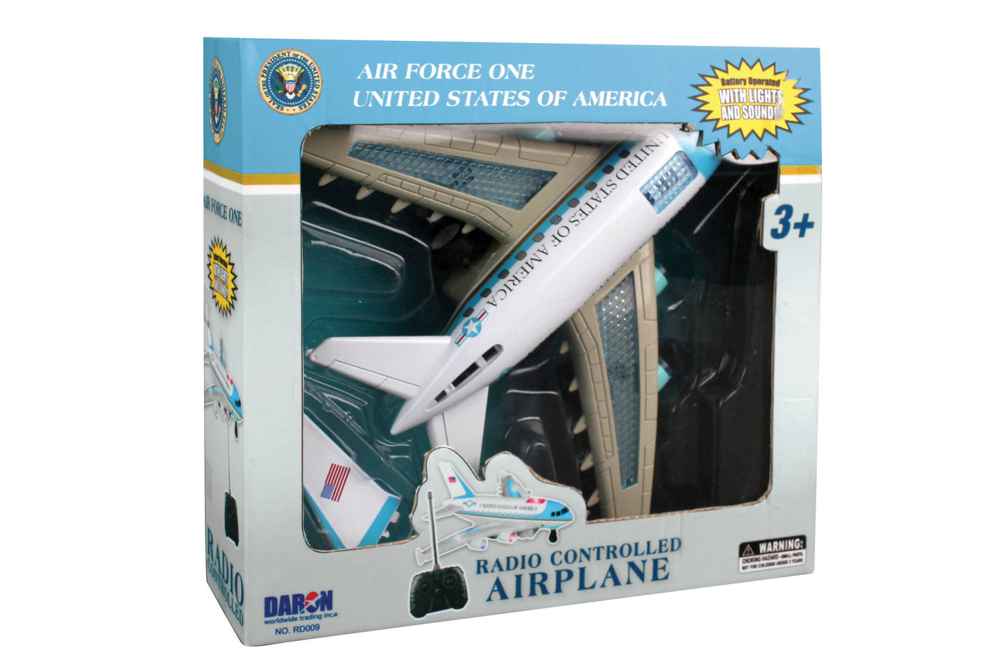 Daron Worldwide Trading - RD009 Air Force One Radio Control Airplane by Daron Toys