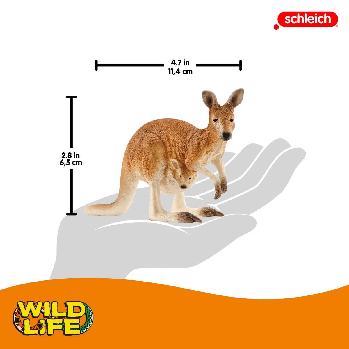 Schleich - Kangaroo Animal Toy