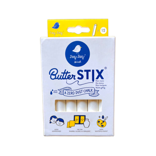 Jaq Jaq Bird - ButterStix® Dustless Cream Chalk,Christmas Stocking Stuffer