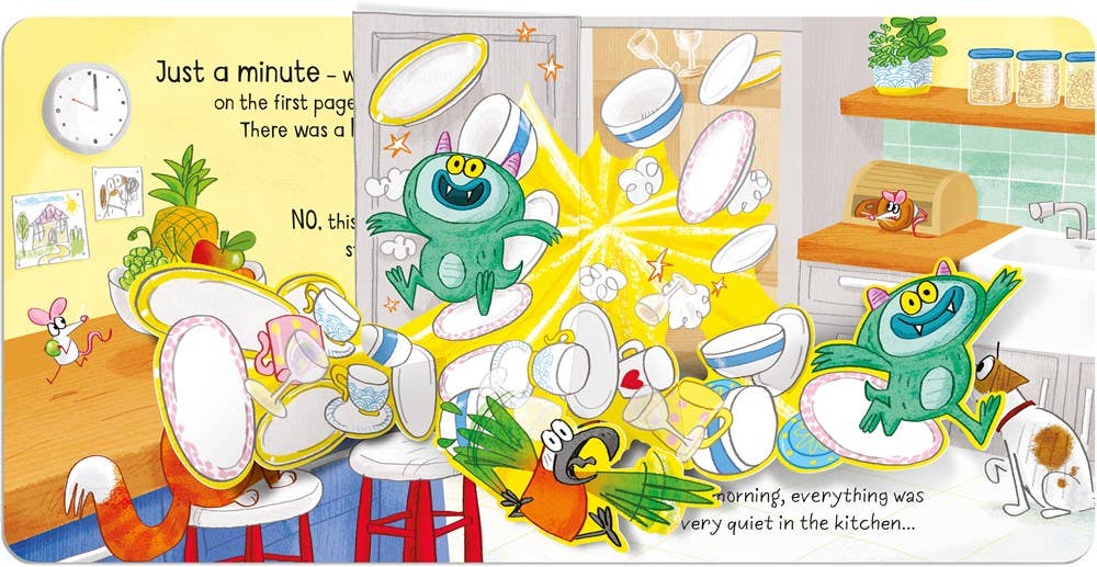 HarperCollins - Get That Monster Out Of Here! : Usborne