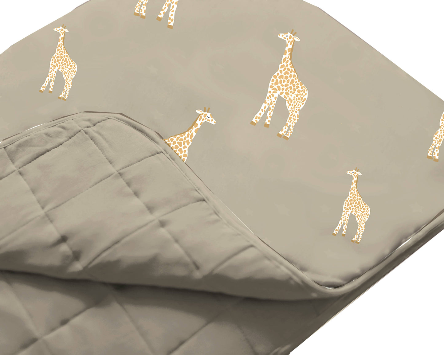 gunamuna - FW24 CLOUD BLANKET: Giraffe maple / Toddler / 2.5