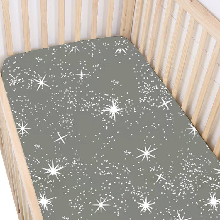 gunamuna - FW24 BAMBOO CRIB SHEET: Goose