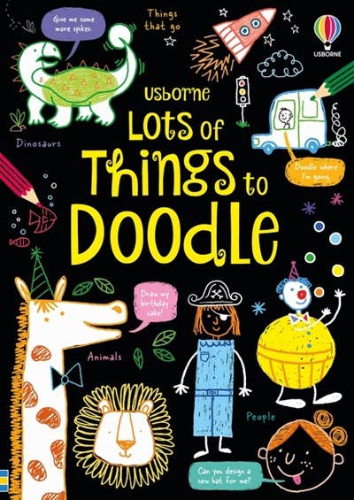 HarperCollins - Lots of Things to Doodle : Usborne