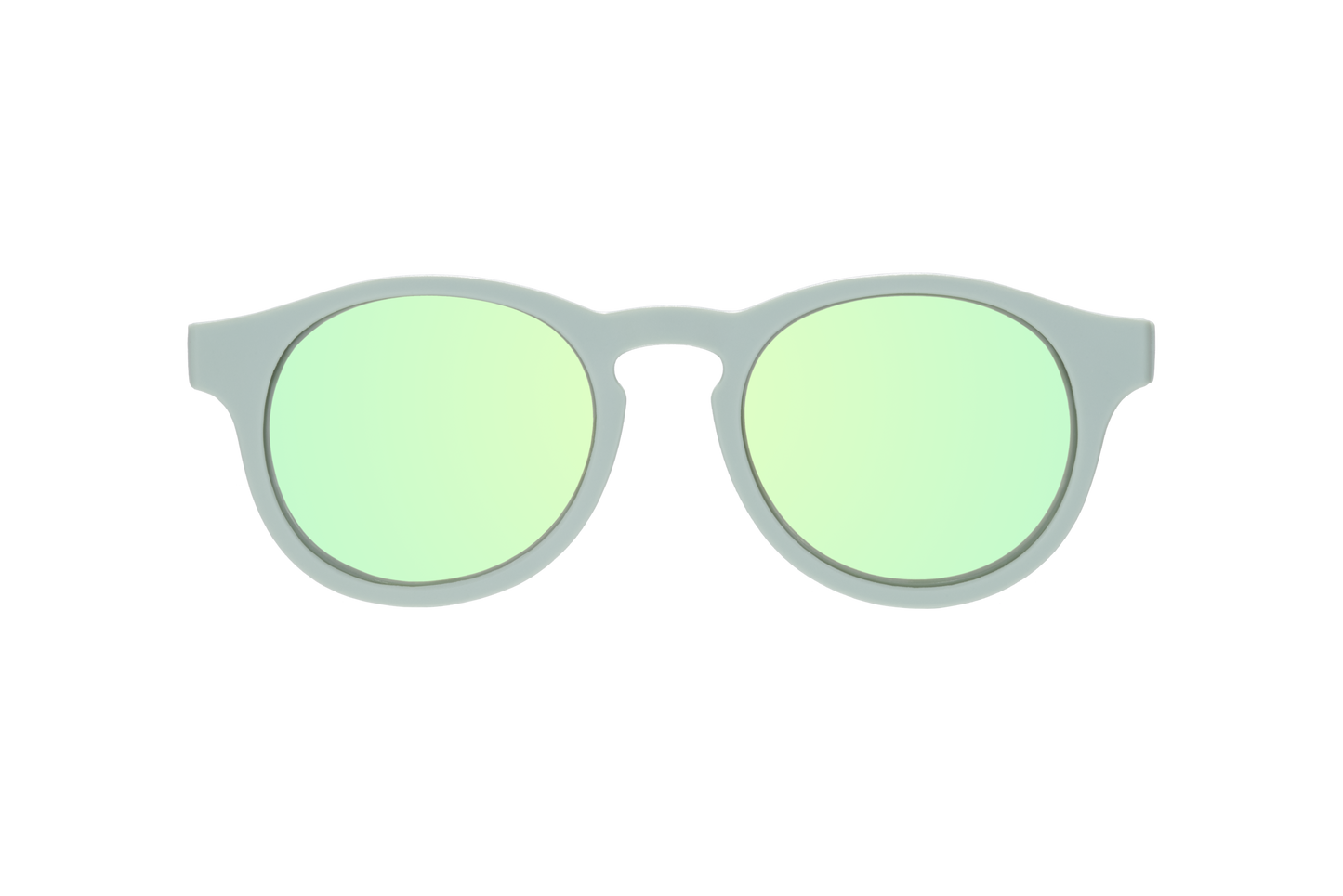 Babiators - Baby and Kids Polarized Keyhole Sunglasses: Ages 0-2 / Seafoam Blue | Seafoam Mirrored Lens