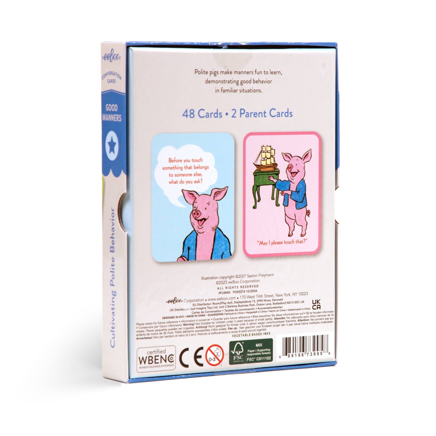 eeBoo - Good Manners Conversation Cards
