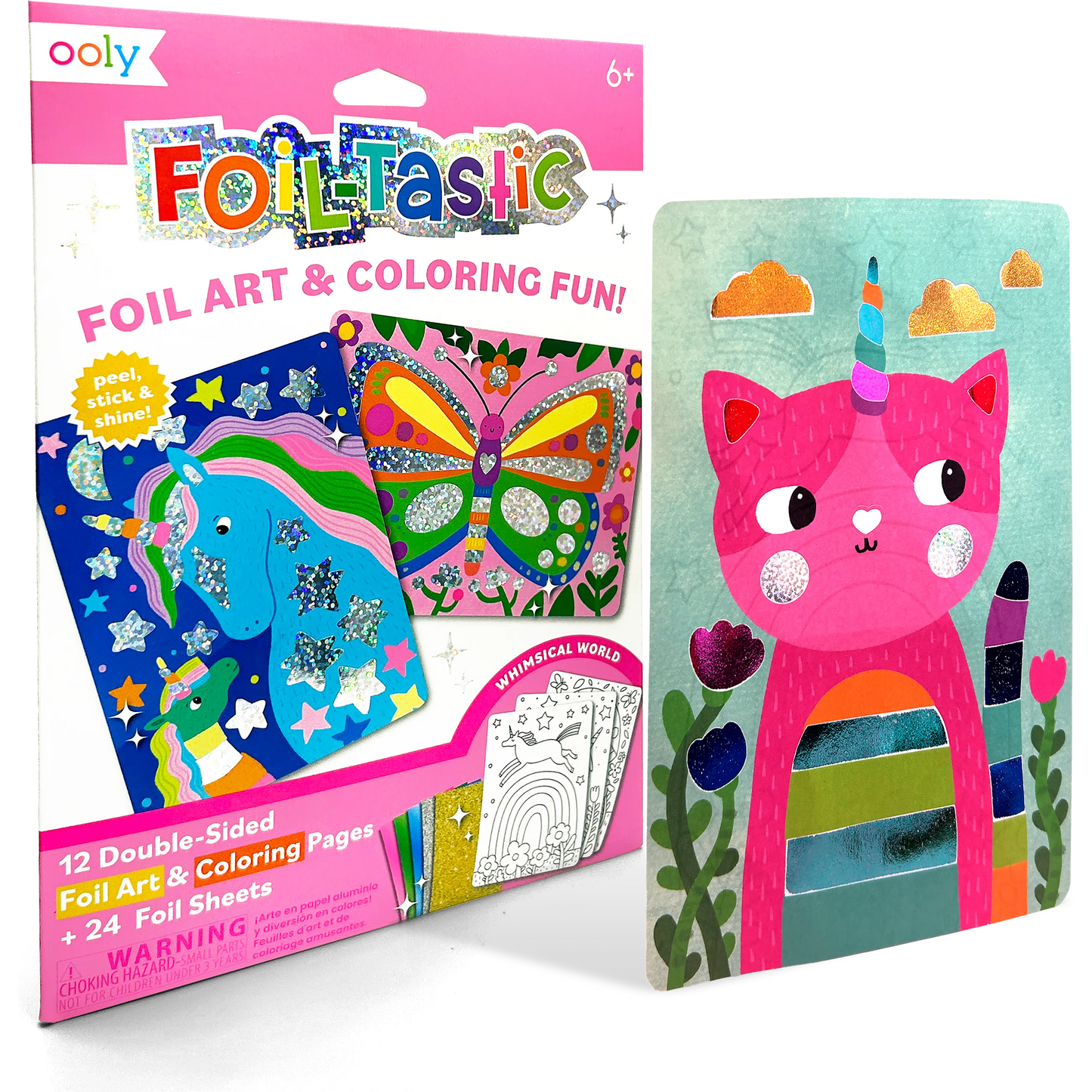 OOLY - Foil-tastic Foil Art Kit: Whimsical World