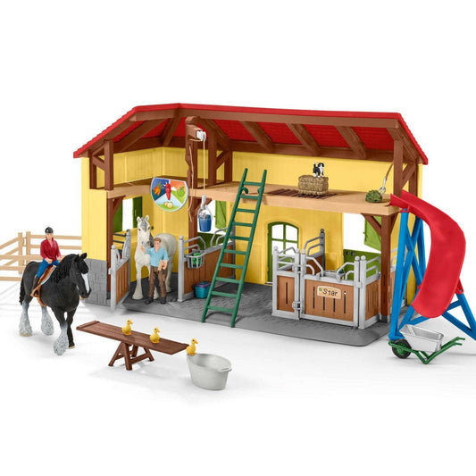 Schleich - Horse Stable Farm Play Set