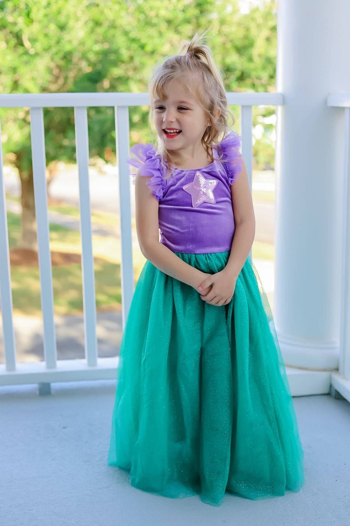 Joy Costumes by Teresita Orillac - The Mermaid Princess costume dress: M (6-8 years)