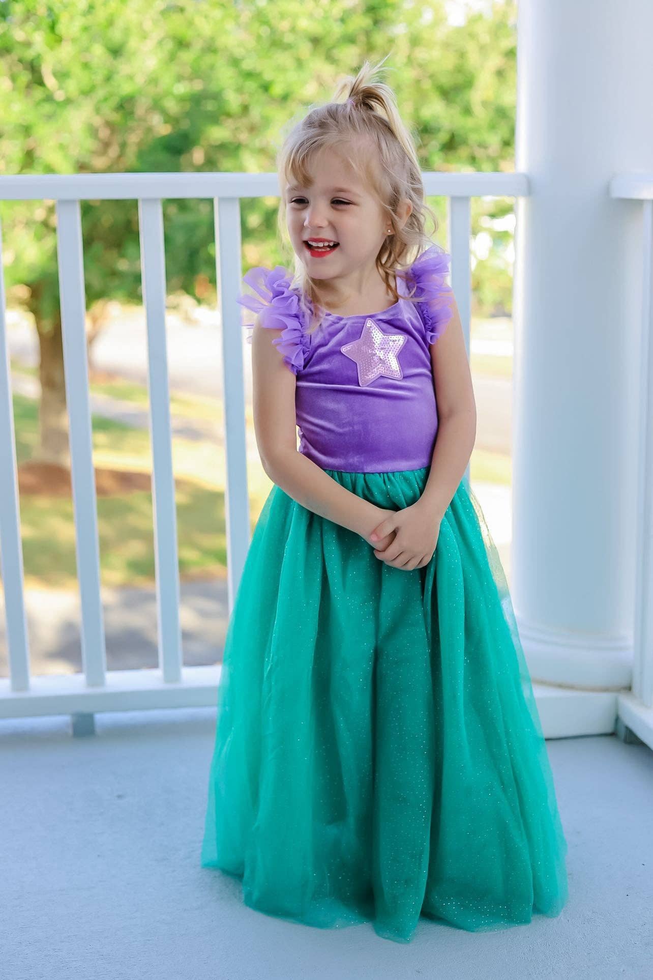 Joy Costumes by Teresita Orillac - The Mermaid Princess costume dress: M (6-8 years)