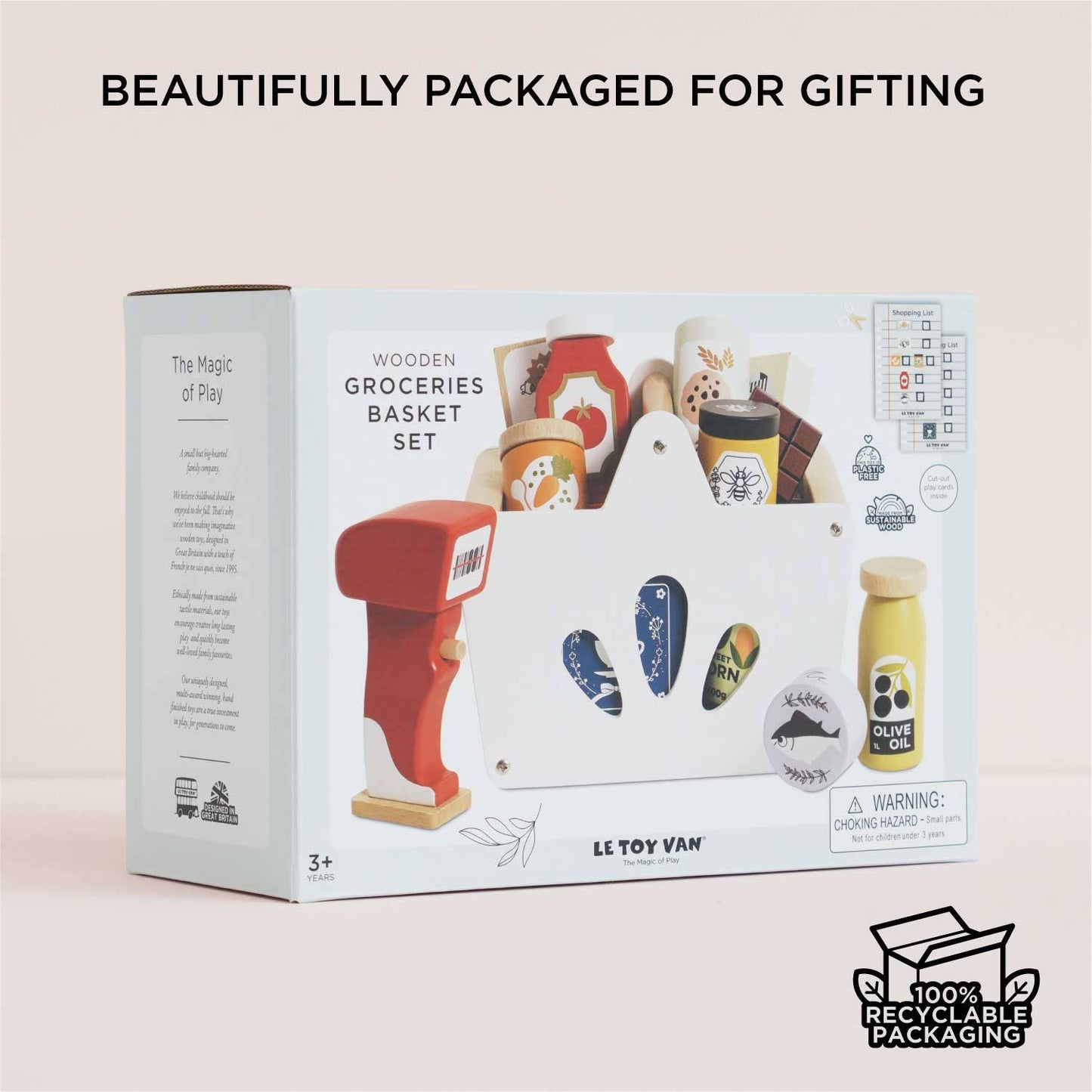 Le Toy Van, Inc. - Groceries Set & Scanner