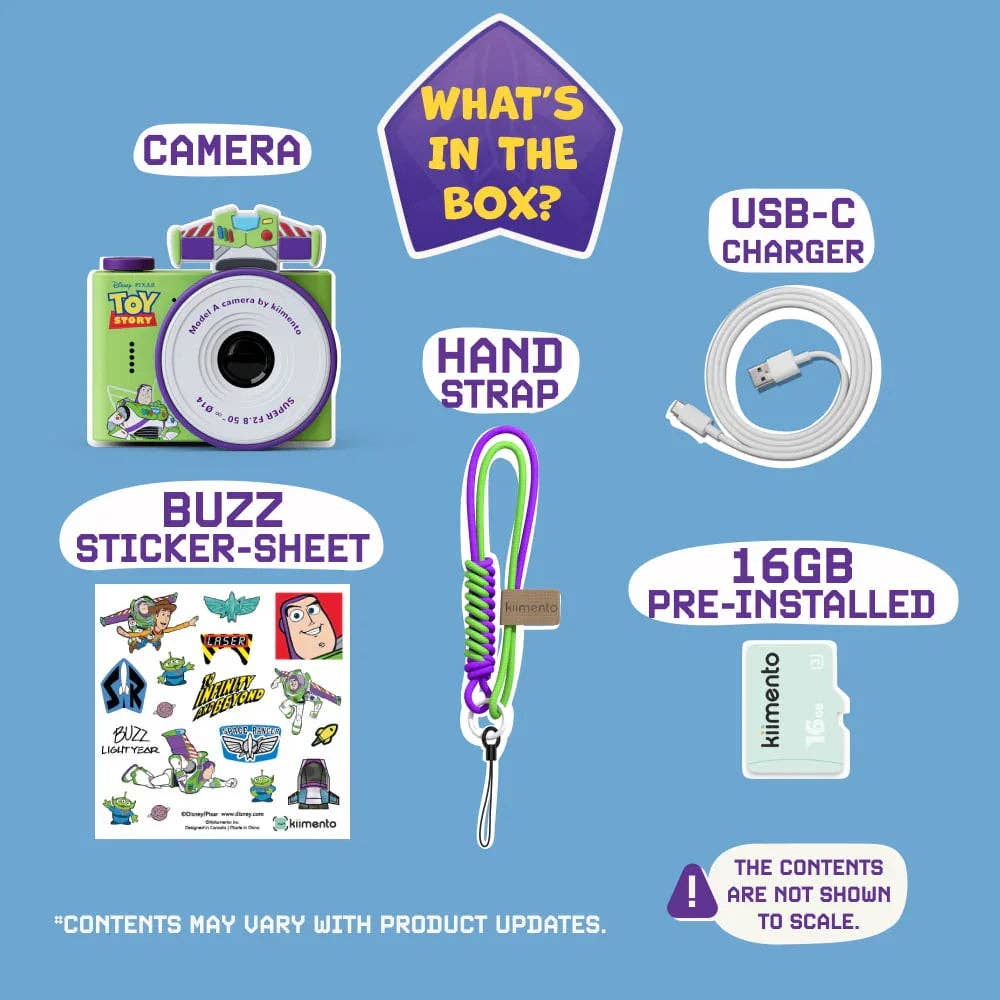 kiimento (formerly Kidamento) - Disney Buzz Lightyear Mini Camera