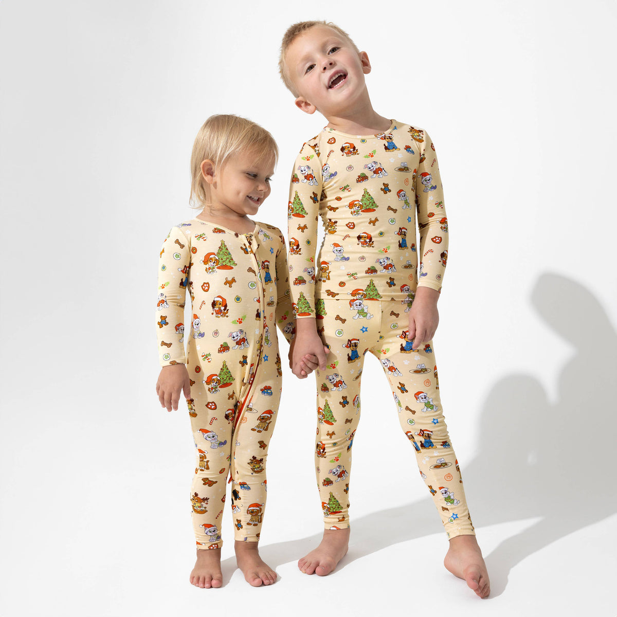 Bellabu Bear - PAW Patrol: Jingle Paws Kids Bamboo Pajamas: 9/10Y