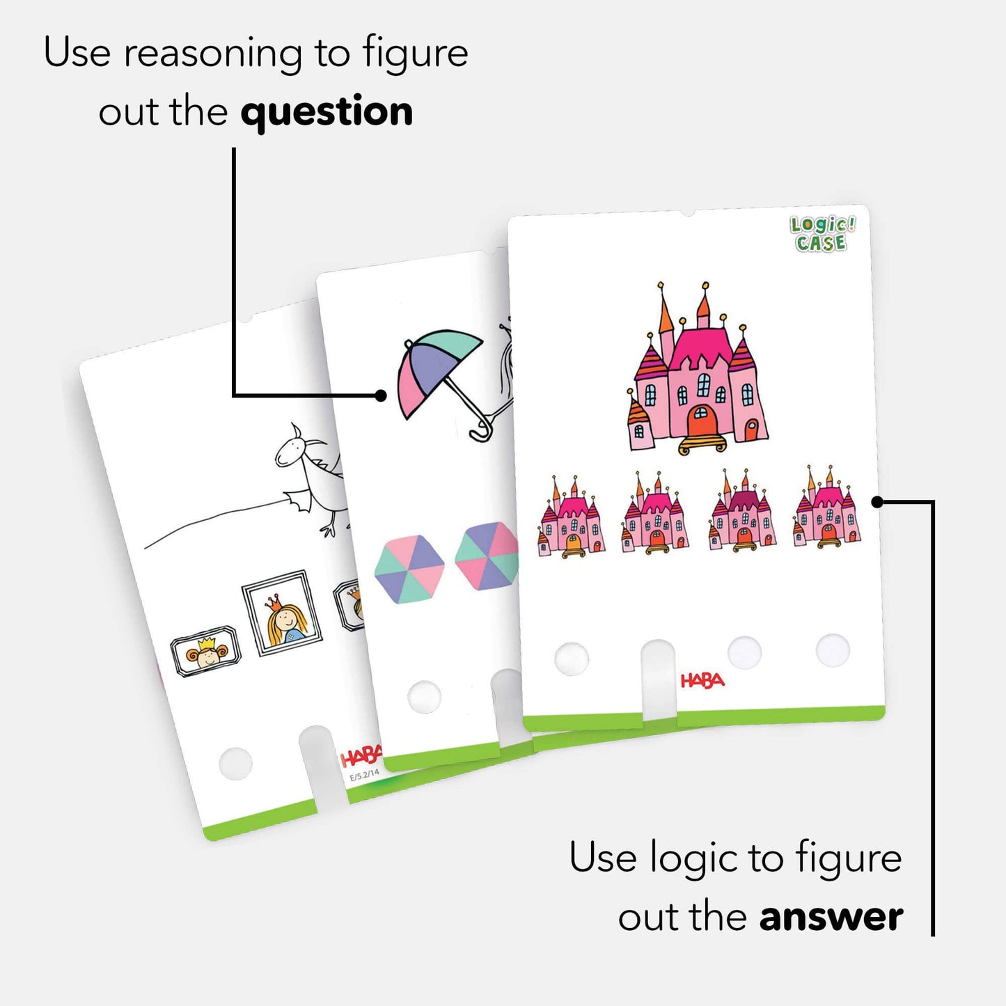 HABA USA - Logic! Expansion Set 5+ - Princess Logic Game for Kids