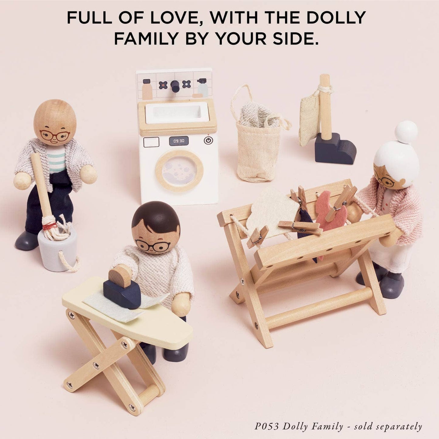 Le Toy Van, Inc. - Wooden Dolls House Laundry Room