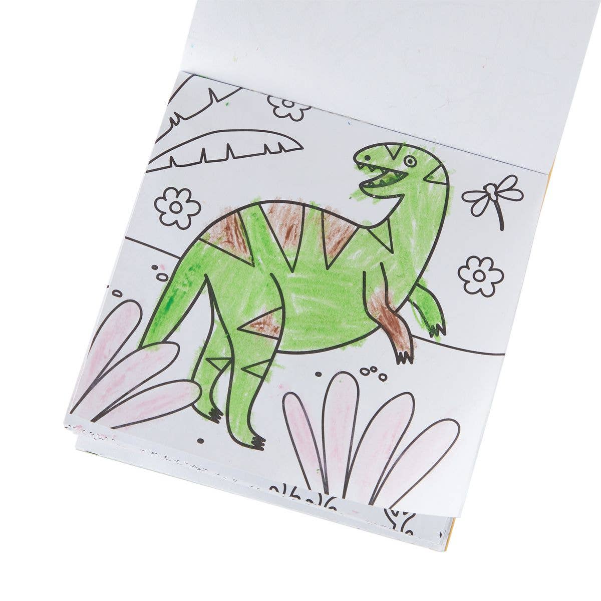 OOLY - Carry Along Crayon & Coloring Book Kit-Dinoland