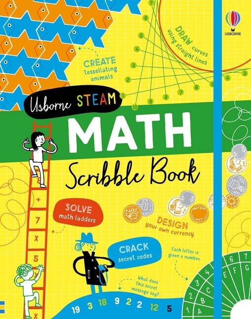 HarperCollins - Math Scribble Book : Usborne