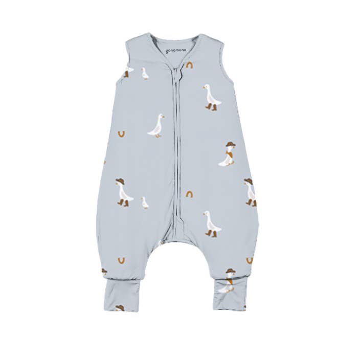 gunamuna - SS26 FOOTIE SLEEP BAG: Woof / 18-36M / 0.5