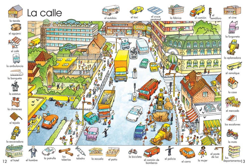 HarperCollins - First Thousand Words In Spanish : Usborne