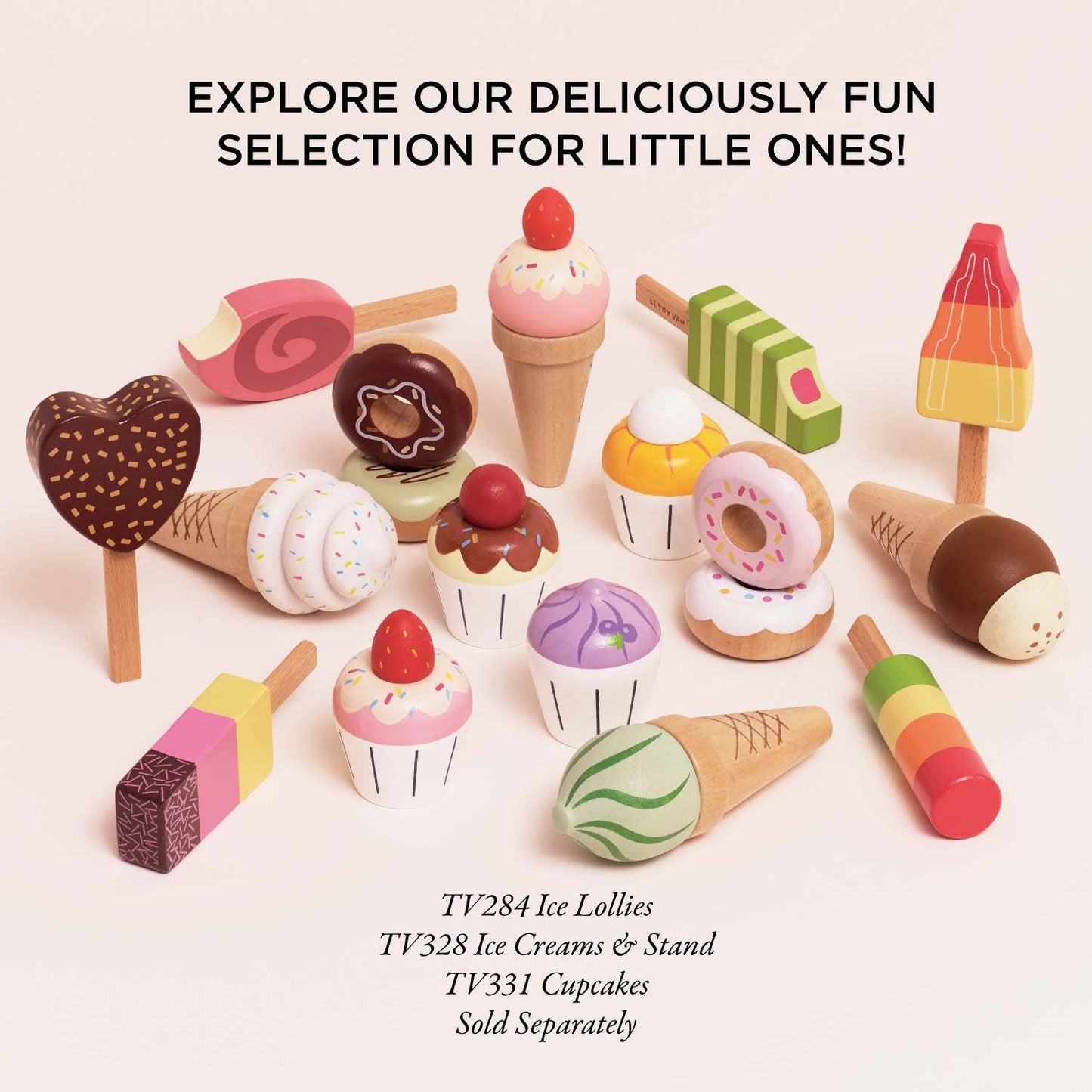 Le Toy Van, Inc. - Wooden Donut Play Food Set