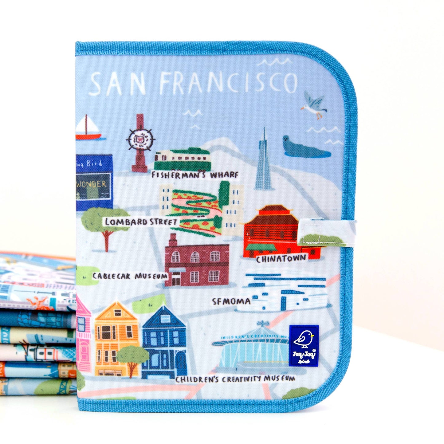 Jaq Jaq Bird - San Francisco Dry + Wet Activity Placemat