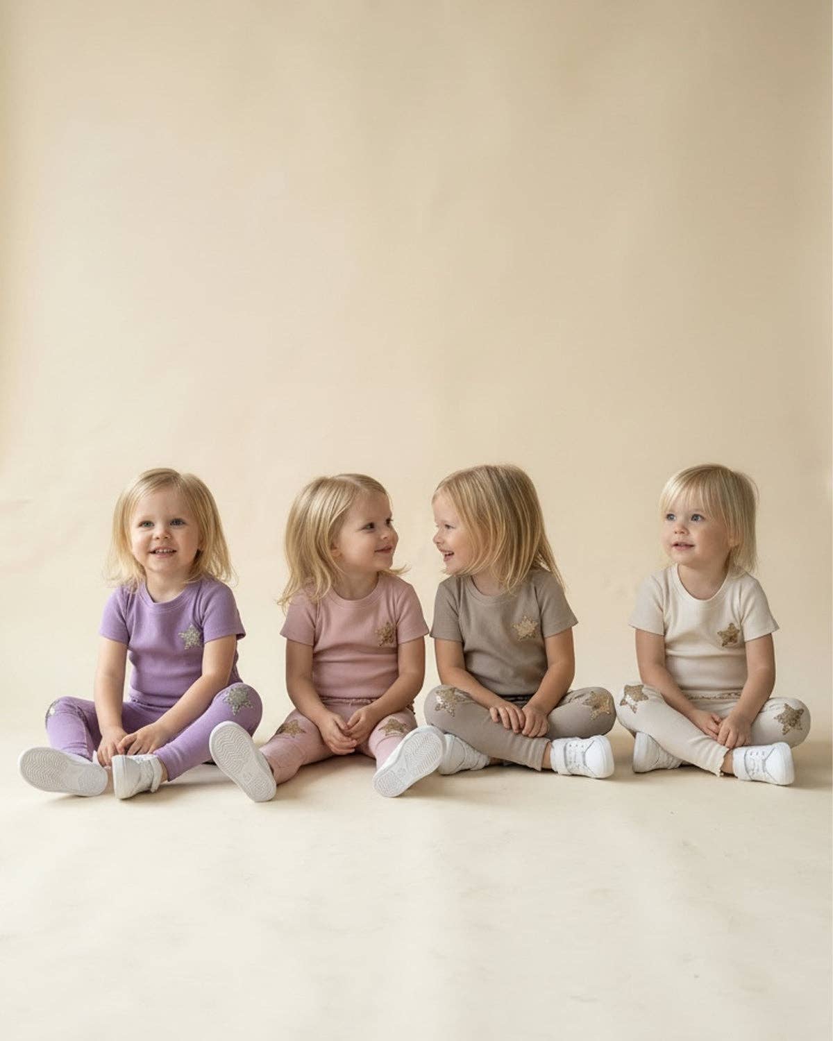 Petite Hailey - Hailey Star Leggings: Lilac / 8