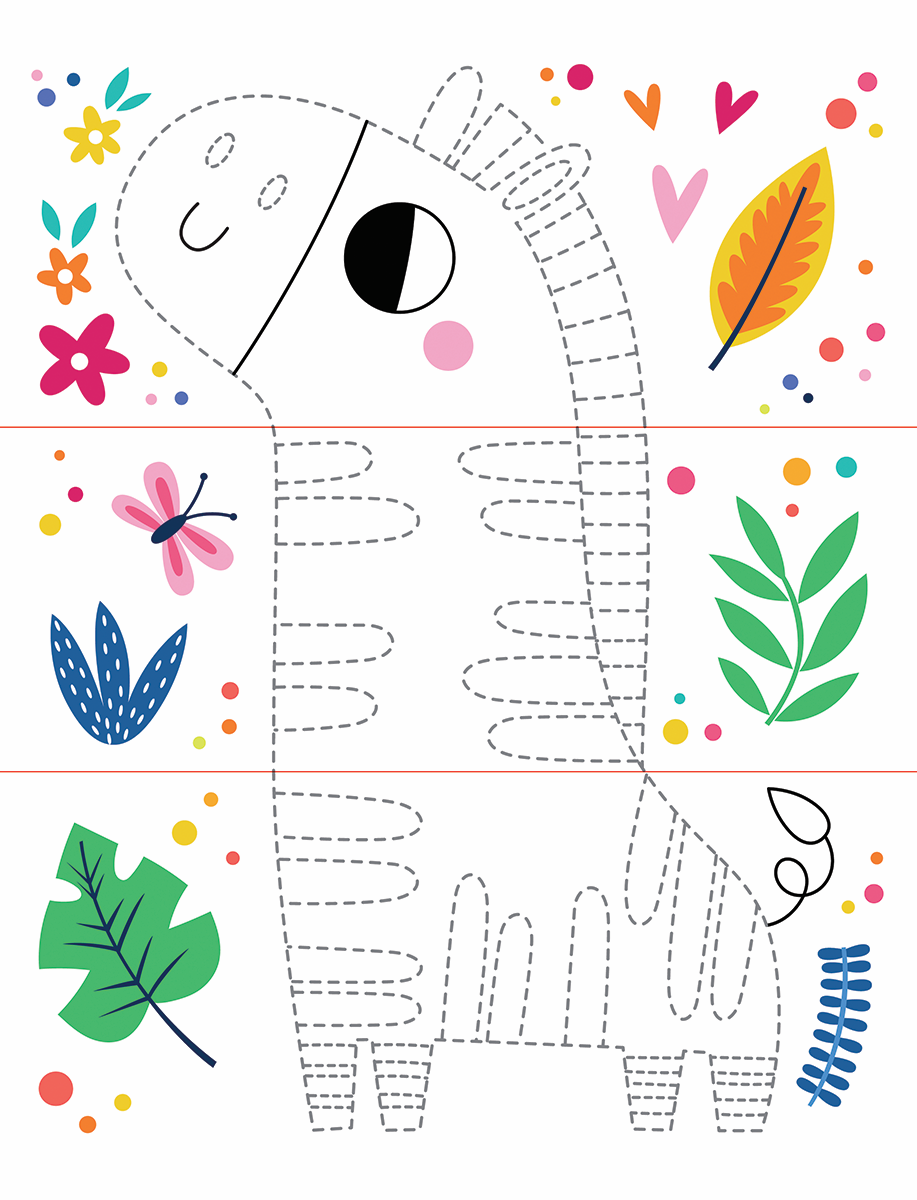 EDC Publishing - Mix & Match Tracing, Animals