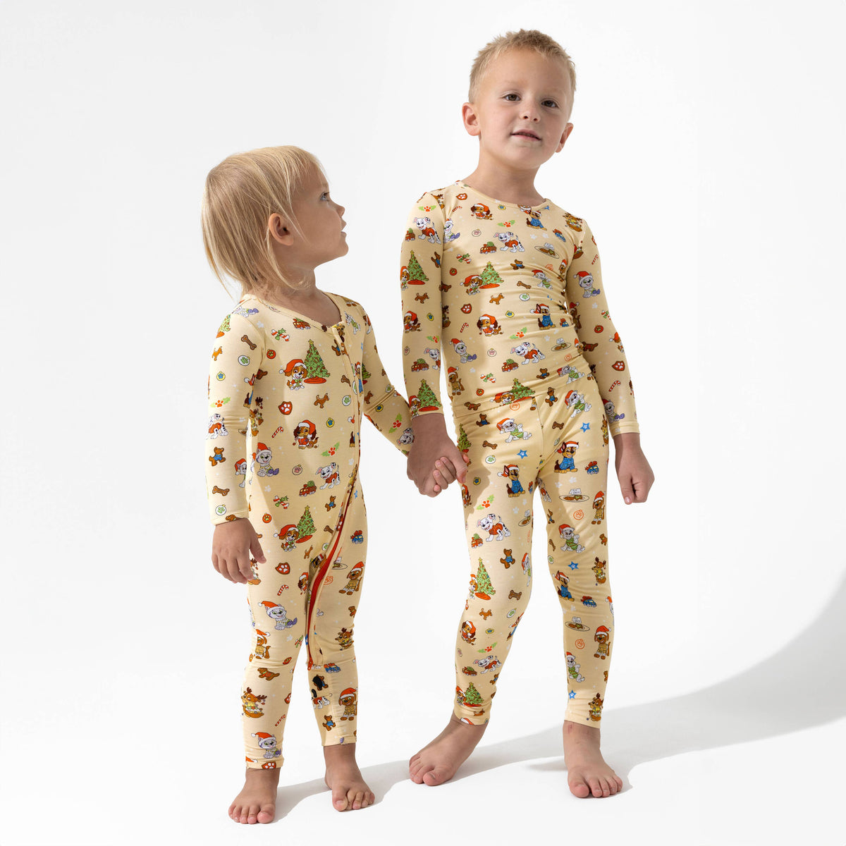 Bellabu Bear - PAW Patrol: Jingle Paws Kids Bamboo Pajamas: 5T