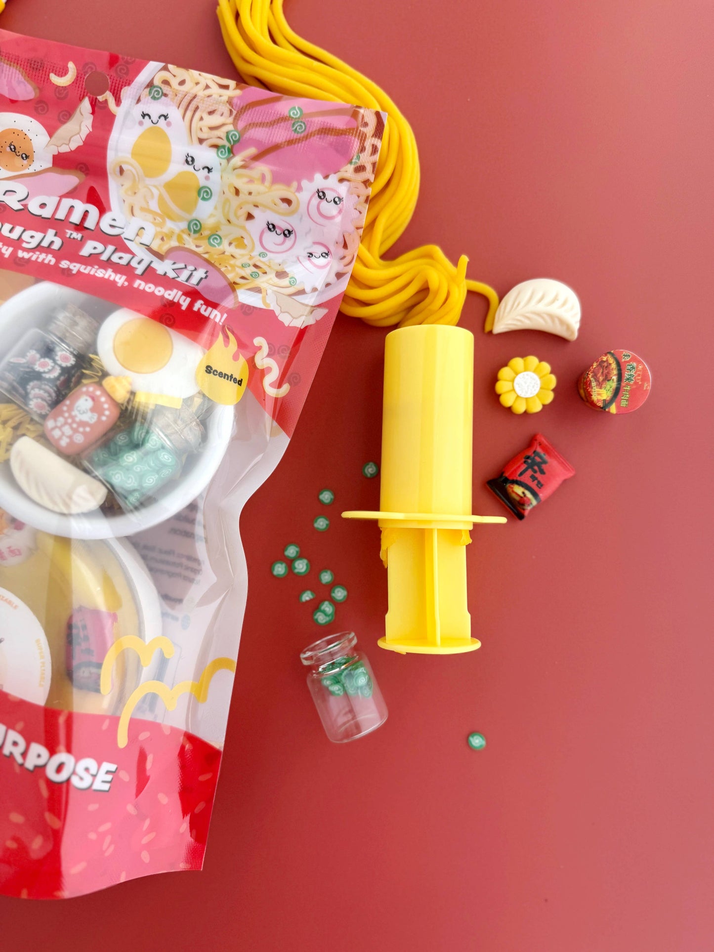 Earth Grown KidDoughs (KidDoughs by EGKD) - Ramen KidDough Play Kit