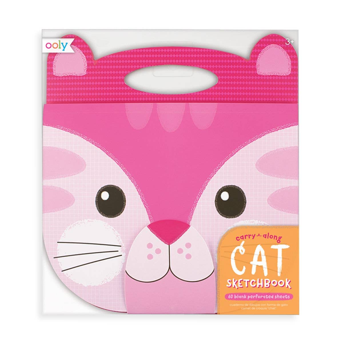 OOLY - Carry Along: Sketchbook - Cat (9" x 7" Paper; 60 Sheets)
