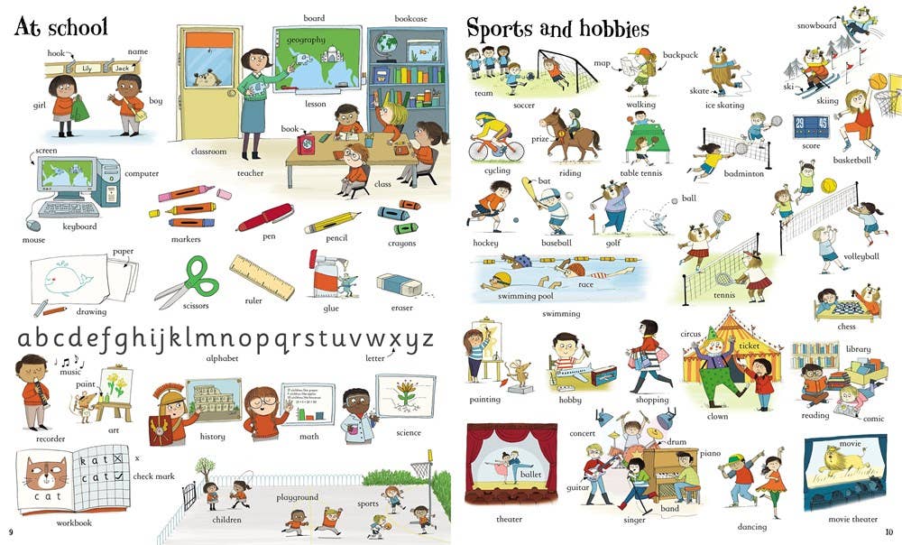 HarperCollins - Big Book Of Words : Usborne
