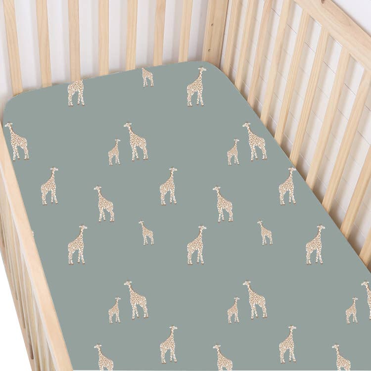 gunamuna - FW24 BAMBOO CRIB SHEET: Goose