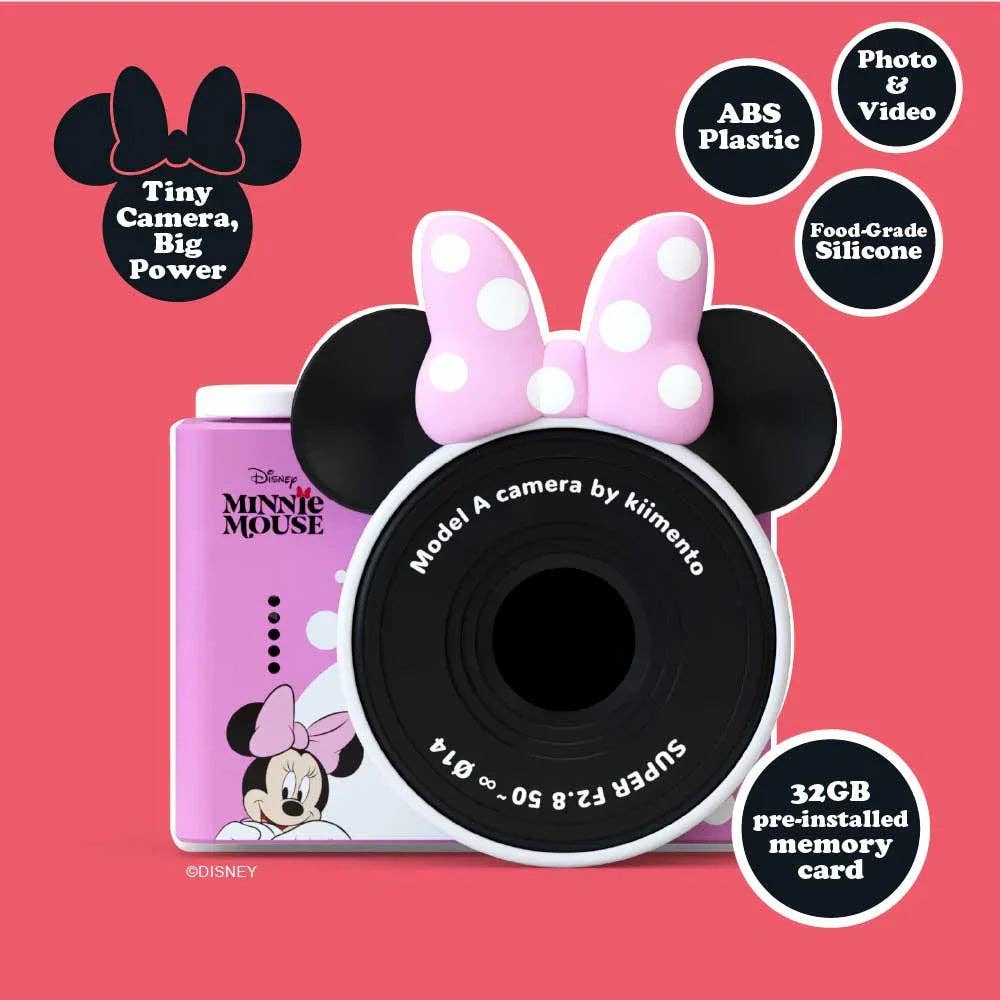 kiimento (formerly Kidamento) - Disney Minnie Mouse Mini Camera