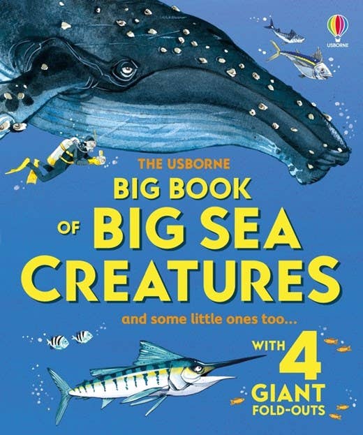 HarperCollins - Big Book of Big Sea Creatures : Usborne