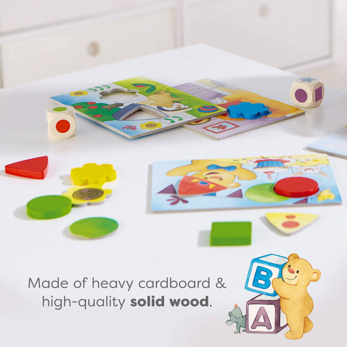 HABA USA - My Very First Games - Teddy's Colors and Shapes