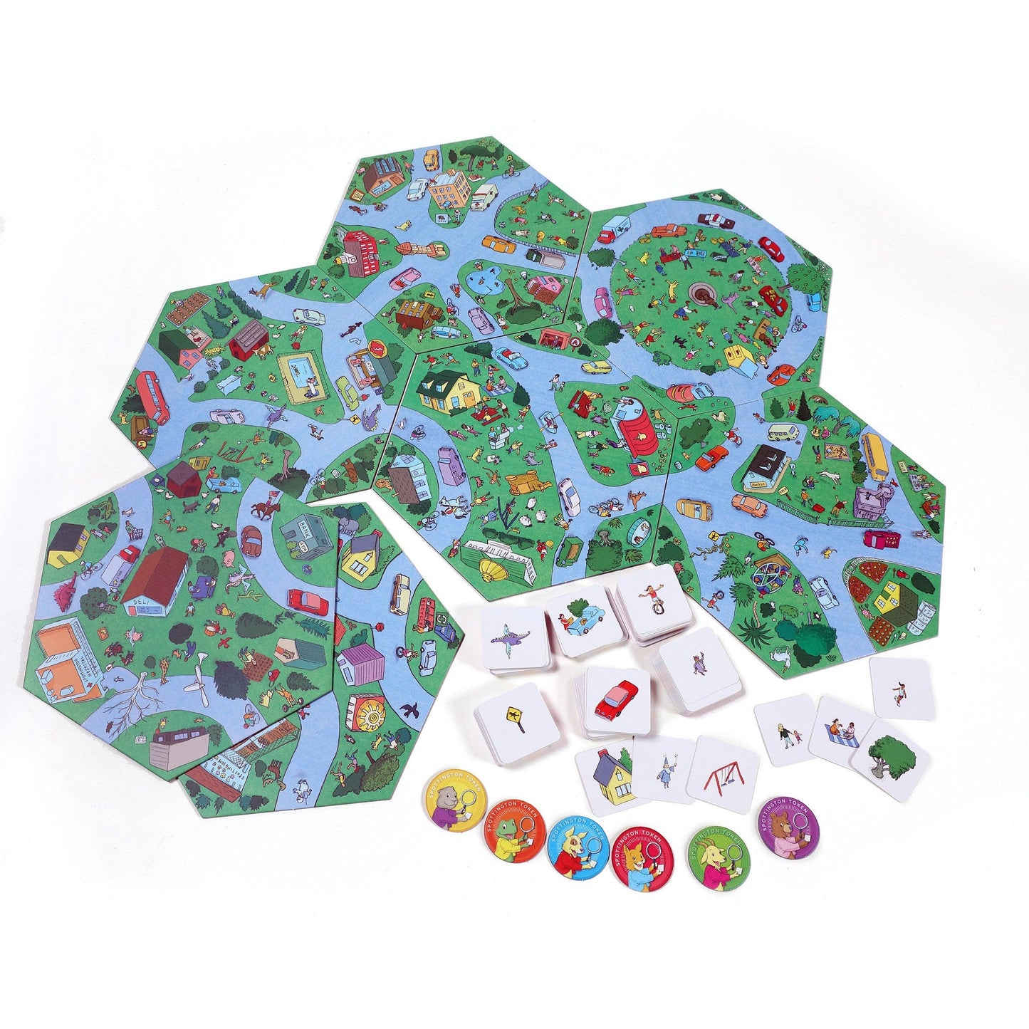 eeBoo - Spottington Board Game
