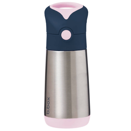 b.box USA - 12oz insulated drink bottle - indigo rose: 12oz