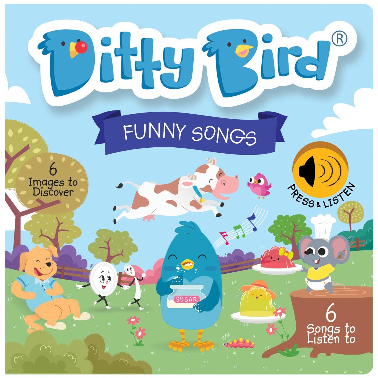 Ditty Bird - Ditty Bird Sound Book- BEST SELLER - Funny Songs