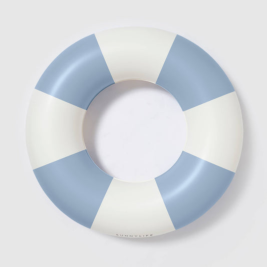 Sunnylife - Slim Tube Pool Ring La Mer Med Blue