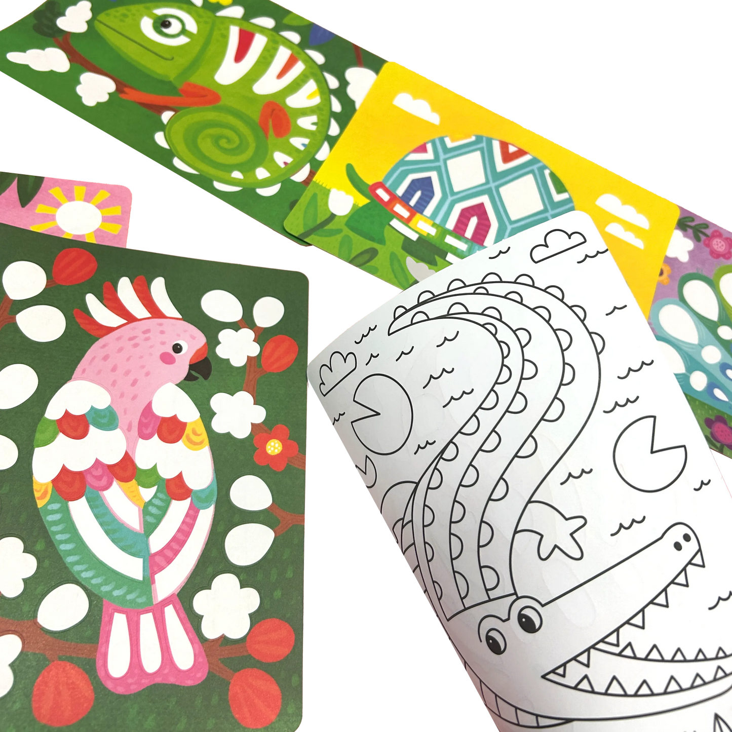 OOLY - Foil-tastic Foil Art Kit: Awesome Animals