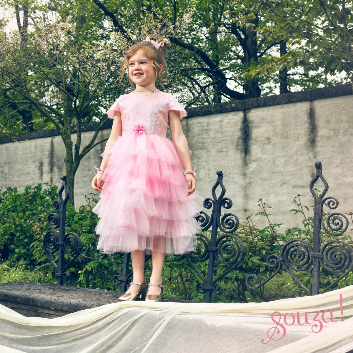 Speedy Monkey - Garance Fancy Dress-Special Event Apparel for Girls(2 sizes): 5-7 years