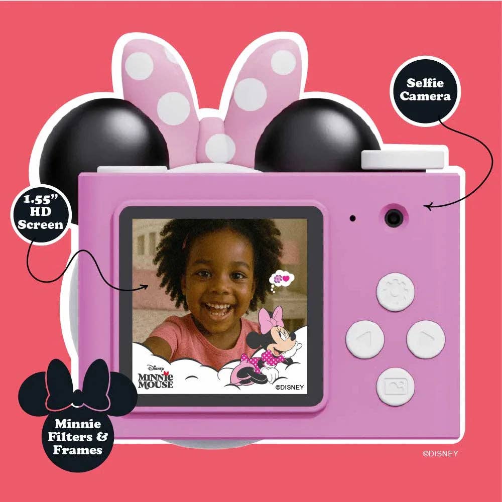 kiimento (formerly Kidamento) - Disney Minnie Mouse Mini Camera