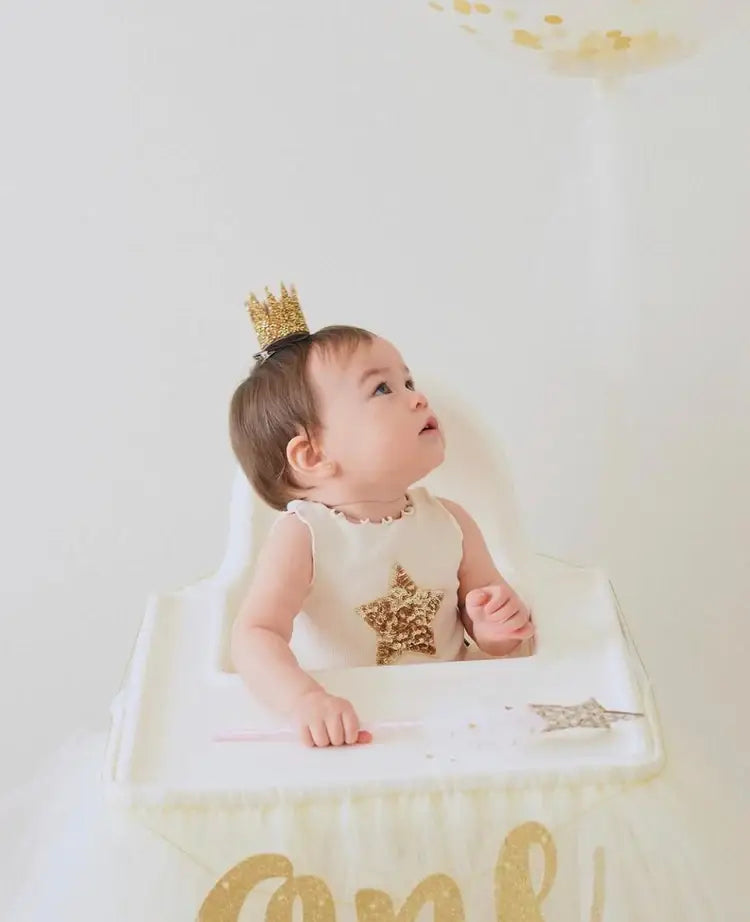 Petite Hailey - PH Star Tutu Dress: Ivory / 5