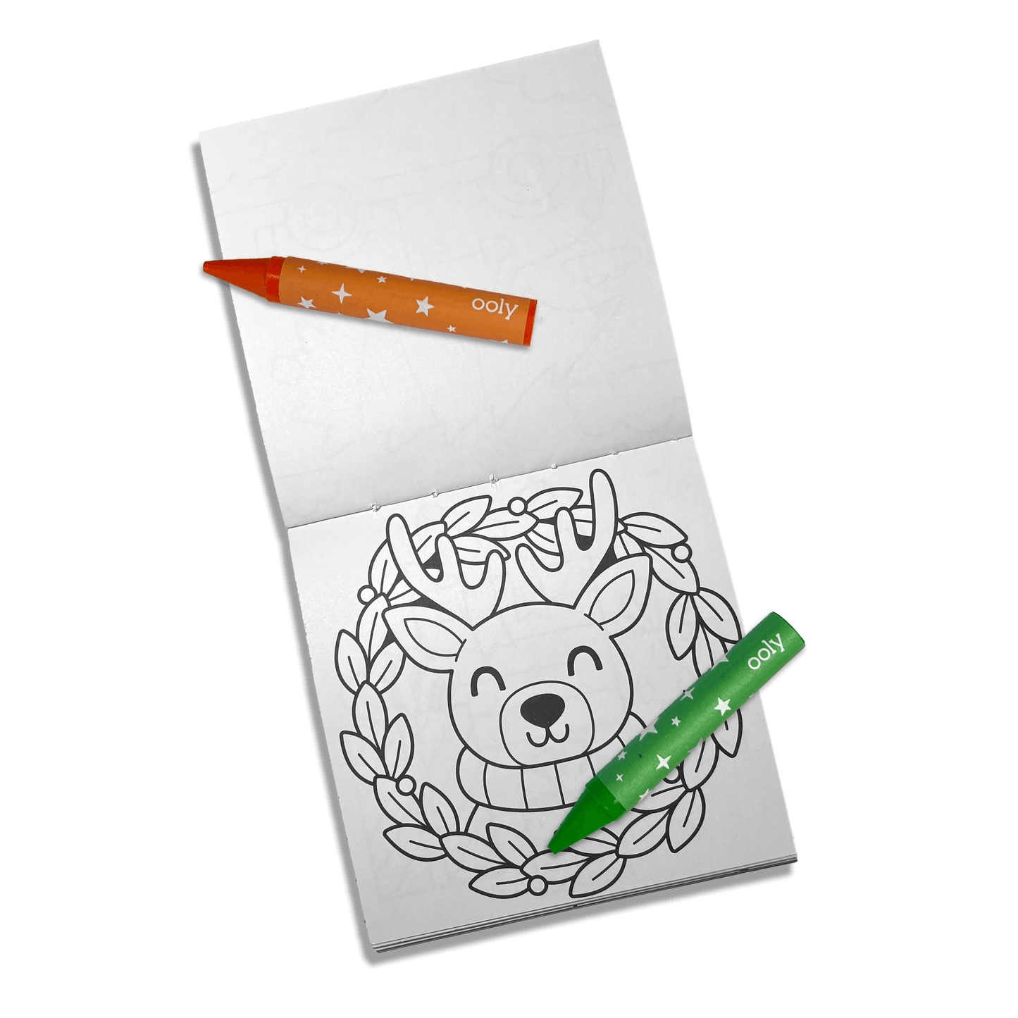 OOLY - Carry-Along Coloring Book Set - Frosty Fun