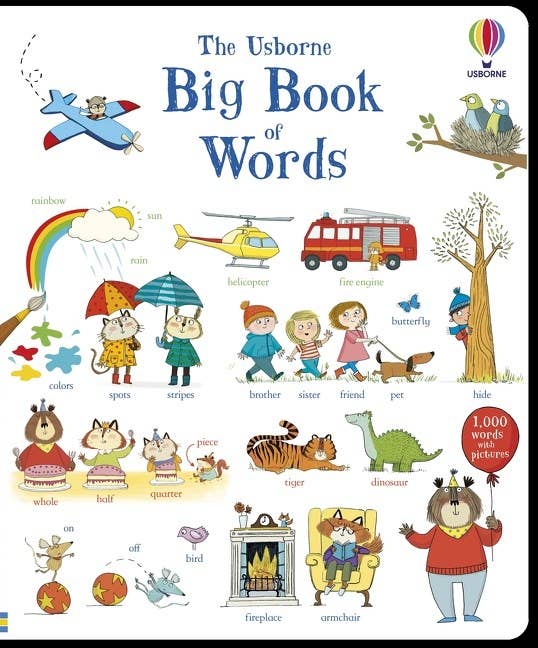 HarperCollins - Big Book Of Words : Usborne