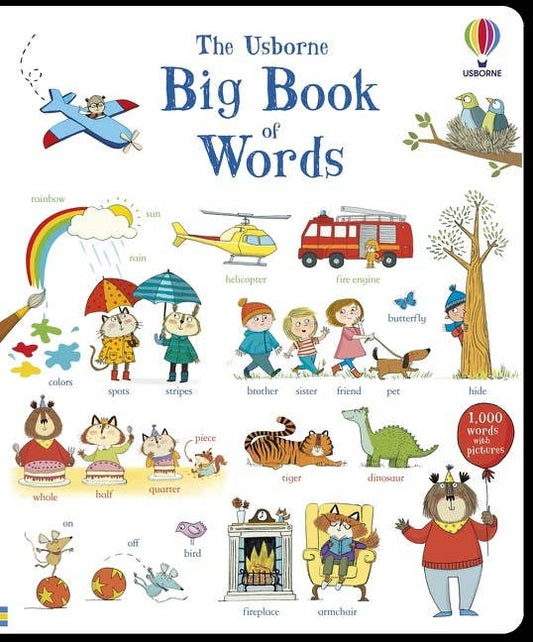 HarperCollins - Big Book Of Words : Usborne