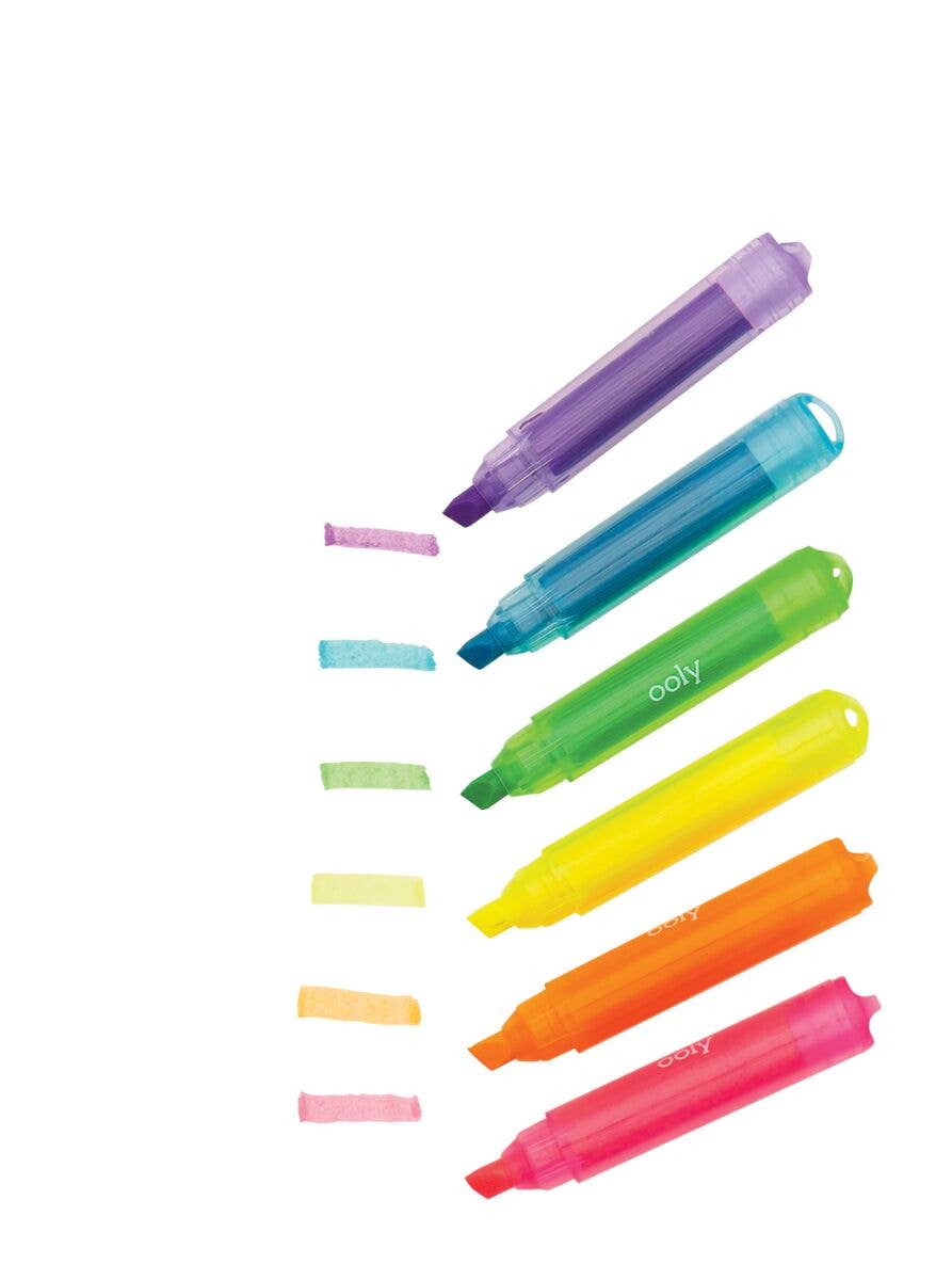 OOLY - Monster: Mini Scented Neon Highlighters (Display of 24 Units