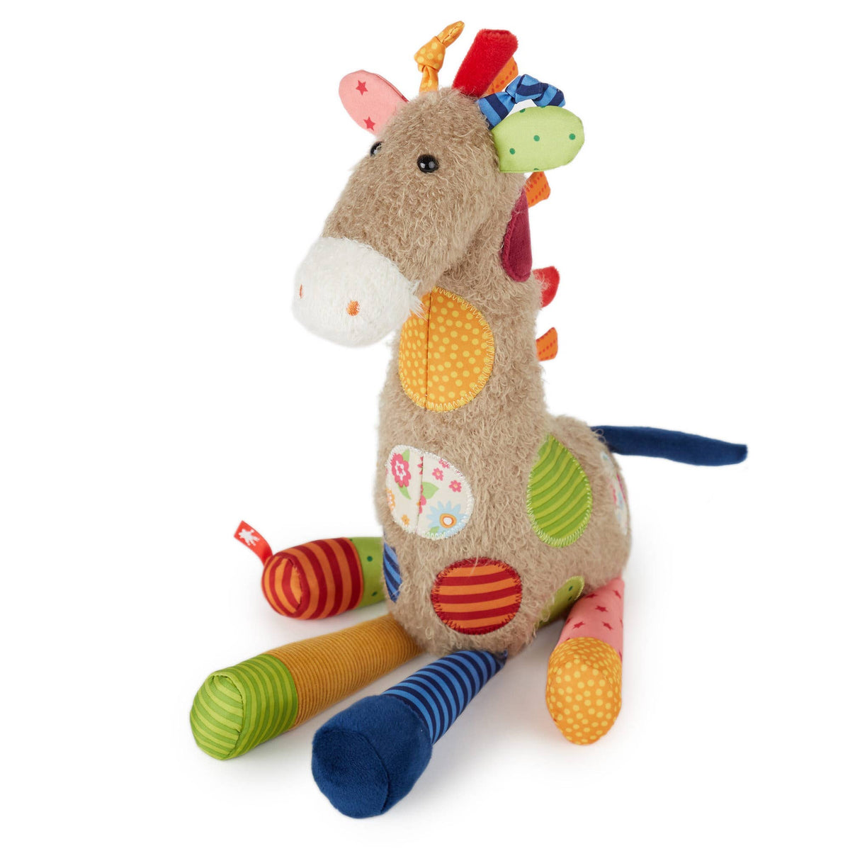 sigikid - Patchwork Giraffe Plush Toy
